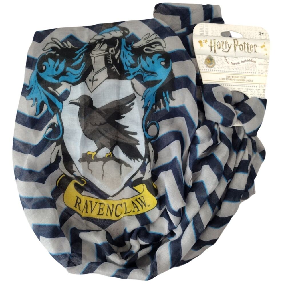 Harry Potter NEW Ravenclaw Lightweight Infinity Scarf O/S Unisex